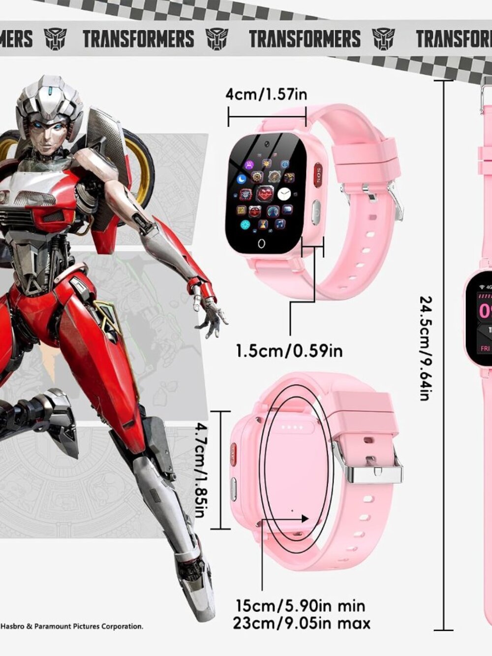 4G Kid Phone Watch with SIM Card